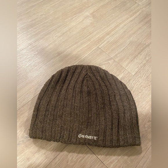 Carhartt Other - Carhartt vintage knit brown beanie OS